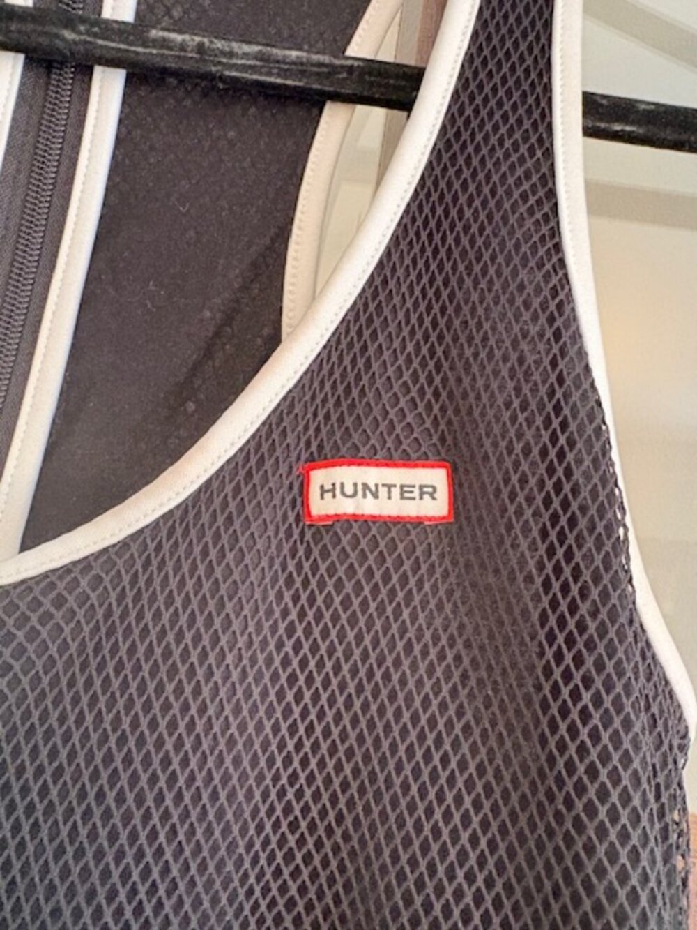Hunter for Target Black Mesh Racerback Dress, Size Small - Picture 2 of 4